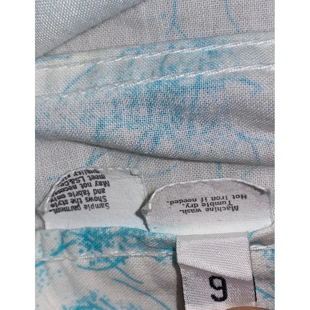 VTG 80s Levi's Sample Pleated High Waist Relaxed Tapered‎ Twill Pants Women's 9 - Picture 11 of 12